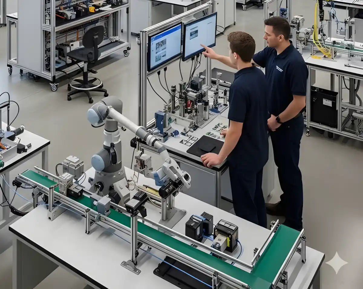 Üretim hatlarında verimlilik sağlayan modern otomasyon panolarımız.